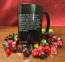 Load image into Gallery viewer, Eight Steps of the Lazy GM mug
