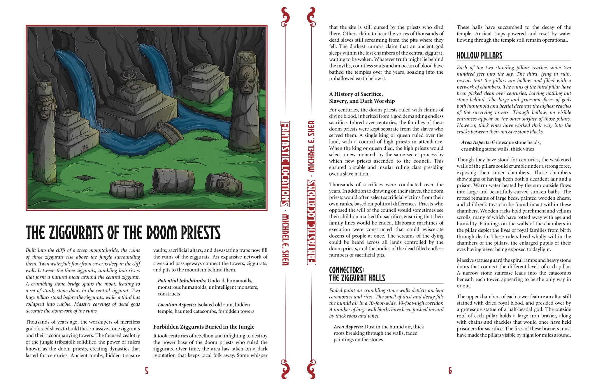 Fantastic Locations (PDF + Art Pack) – Sly Flourish’s Bookstore